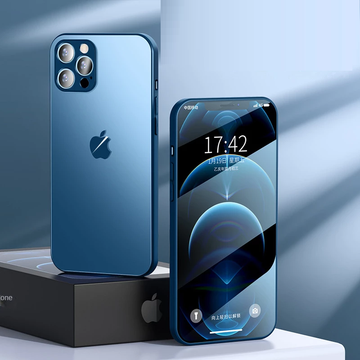 Funda iPhone de Vidrio Templado Mate