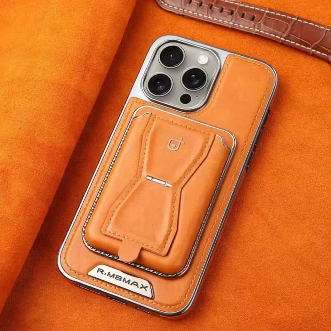 Funda iPhone de Cuero Tipo Billetera
