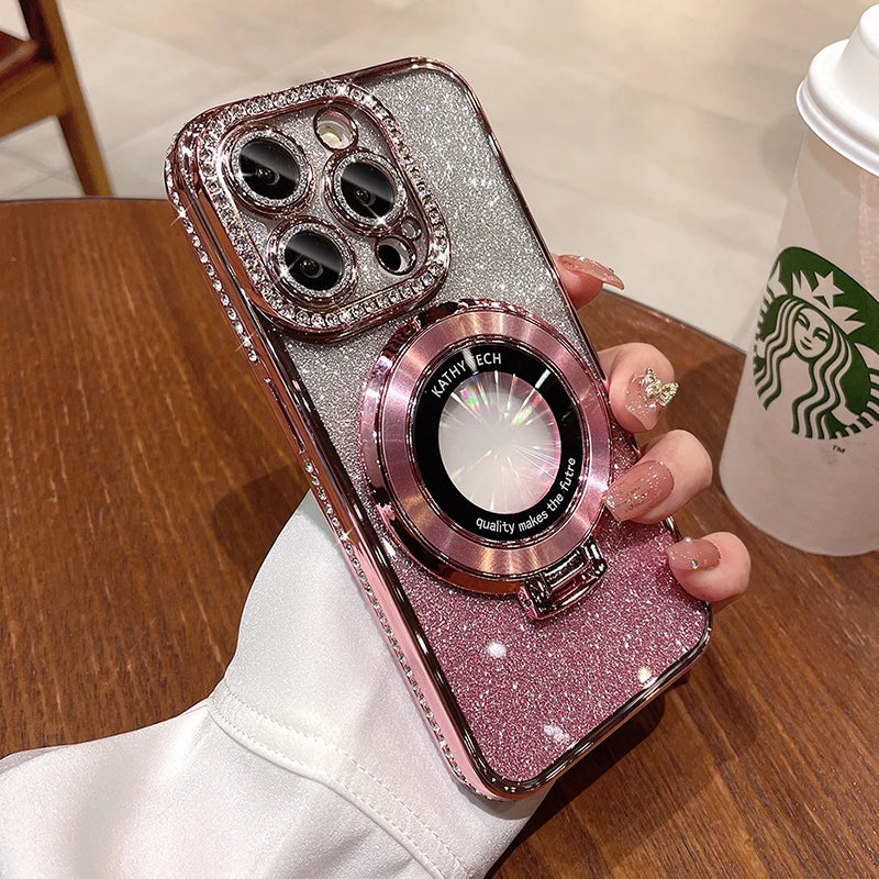 Funda iPhone Glitter Diamante